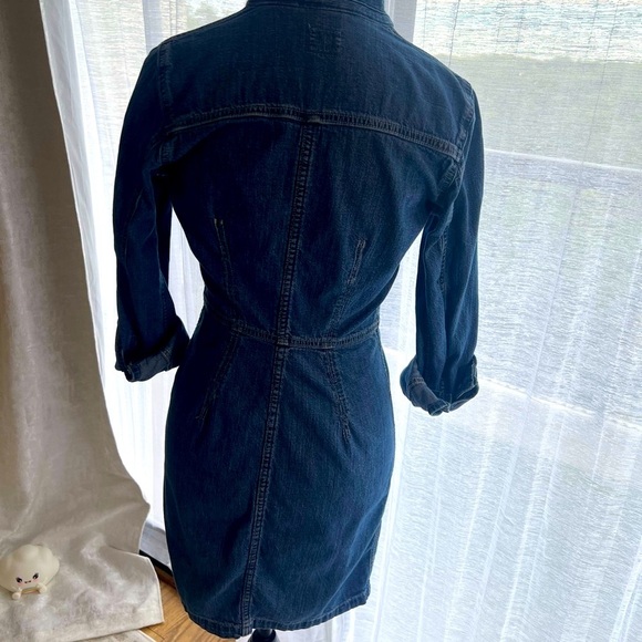 🔥🔥SUPER SALE Levi's Blue Denim Asymmetrical Dress🔥 - Picture 9 of 9